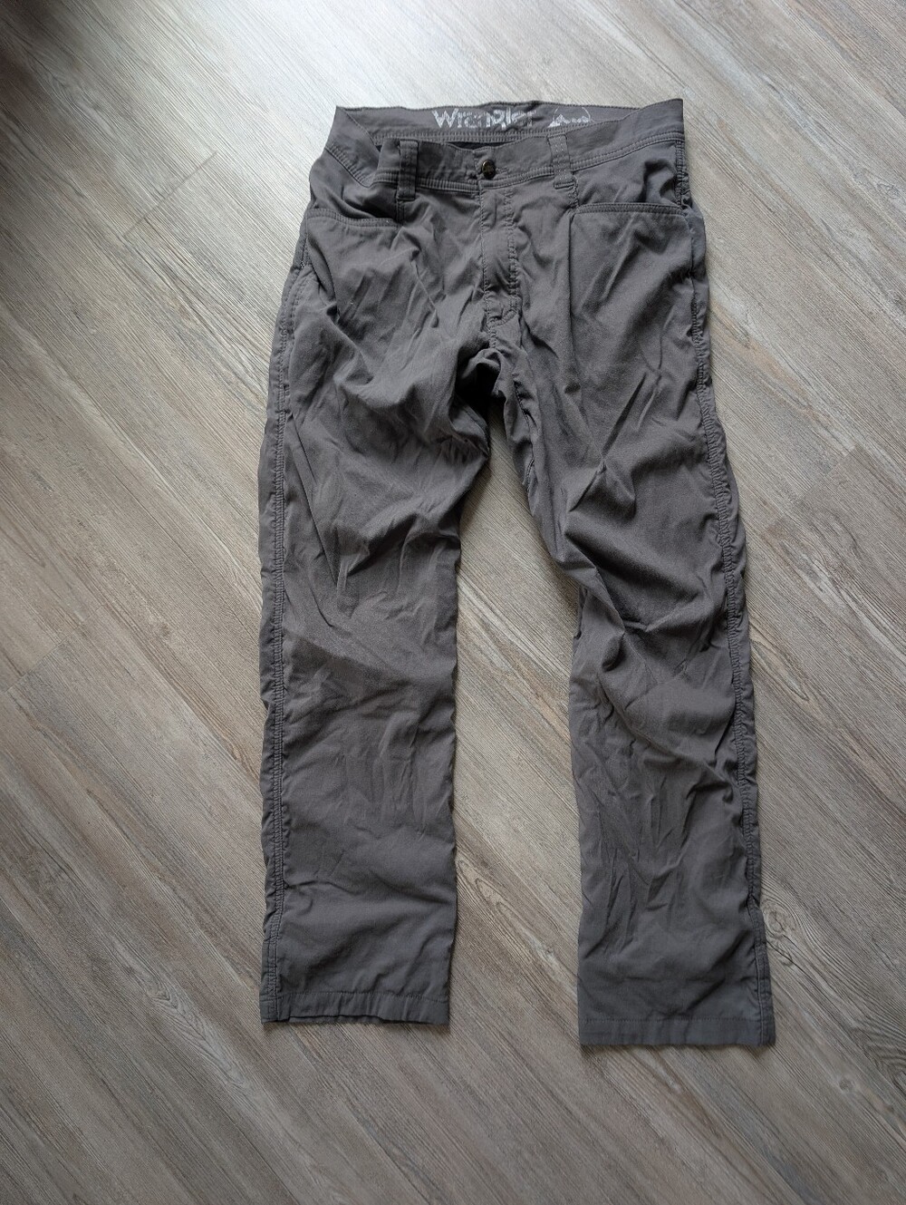 Winter Ready! Men's Fully Fleece Lined Gray Utility Pants